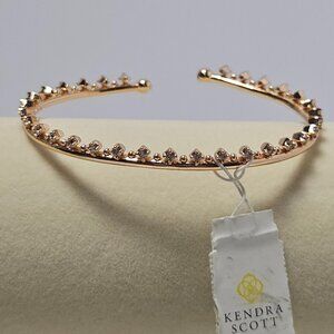 Kendra Scott Codi Cuff Pinch Bracelet Rose Gold Tone